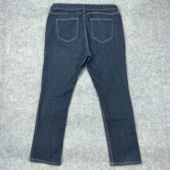 Cello Jeans Womens 16 Straight Leg‎ Dark Wash Stretch Denim Pants Casual Ladies - Picture 6 of 11
